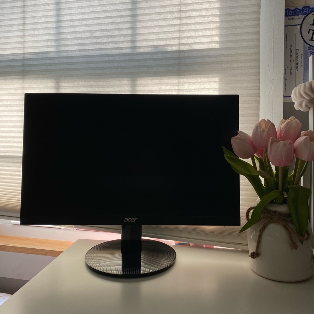 Acer 21.5 Inch, HD (1920×1080) IPS Ultra-Thin Computer Monitor (HDMI & VGA Port)